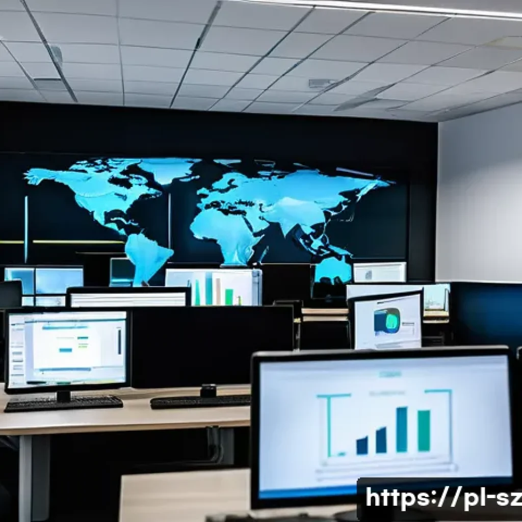 위협 탐지 시스템에 대한 사용자 교육 필요성 - A modern office environment with diverse Polish IT professionals attentively participating in a hand...